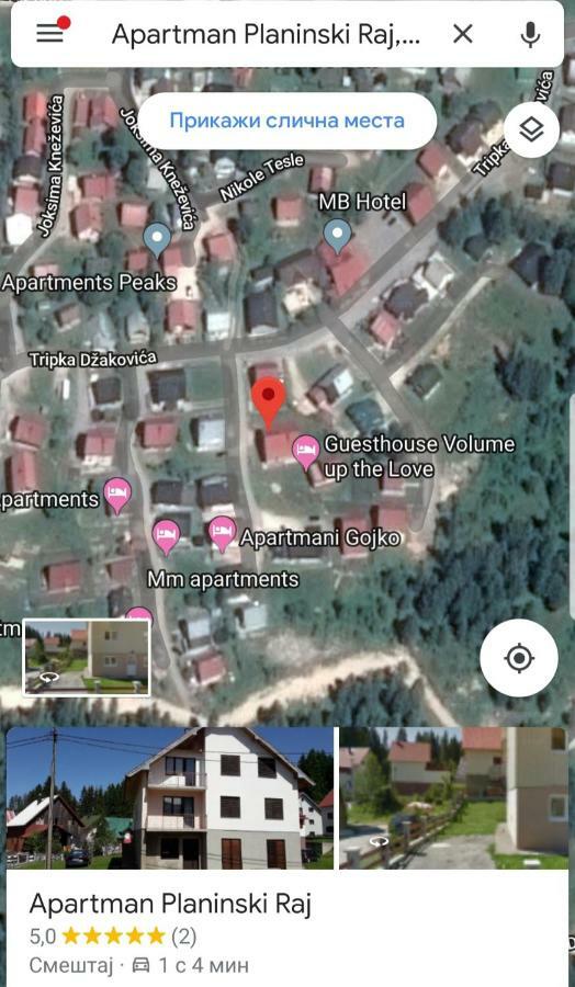 Apartman Planinski Raj Zabljak  Exterior photo